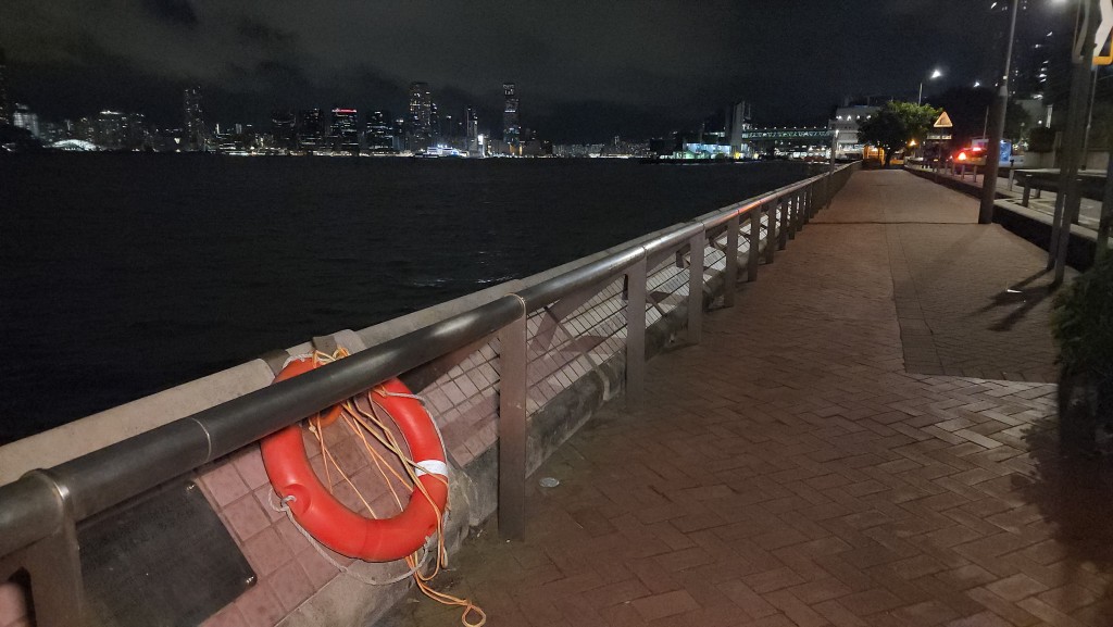 現場為西消防街對開海旁。黎志偉攝