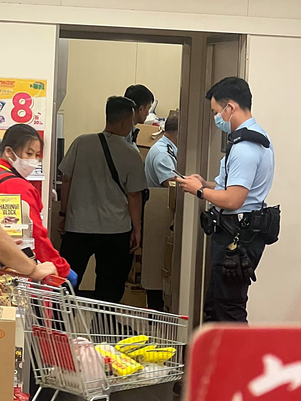 警方到場調查。網圖