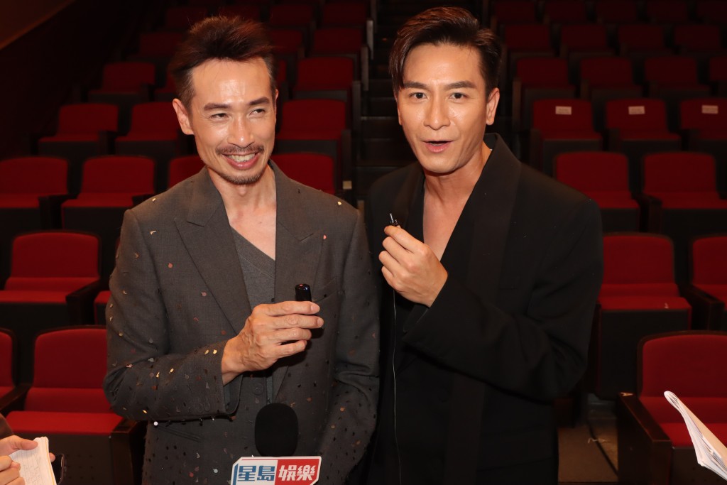马国明笑指陈豪为TVB最赚钱艺人，不介意分享奖金。
