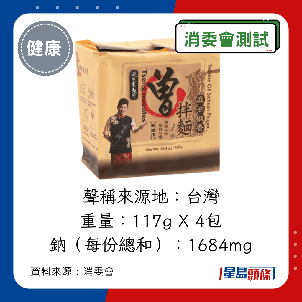 過海製麵所 曾拌麵 - 麻油椒香