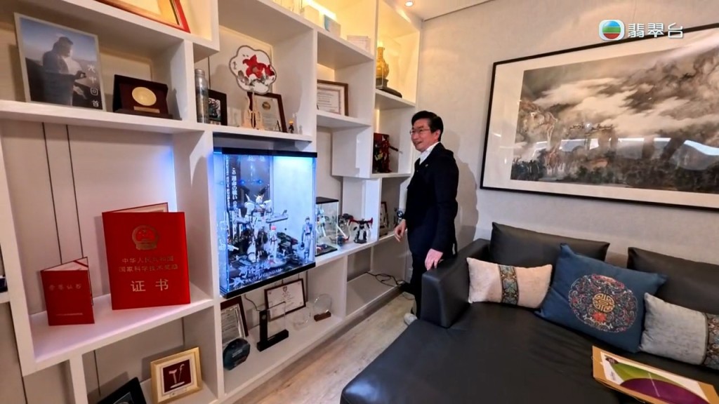 趙偉仁院長也愛拼模型。