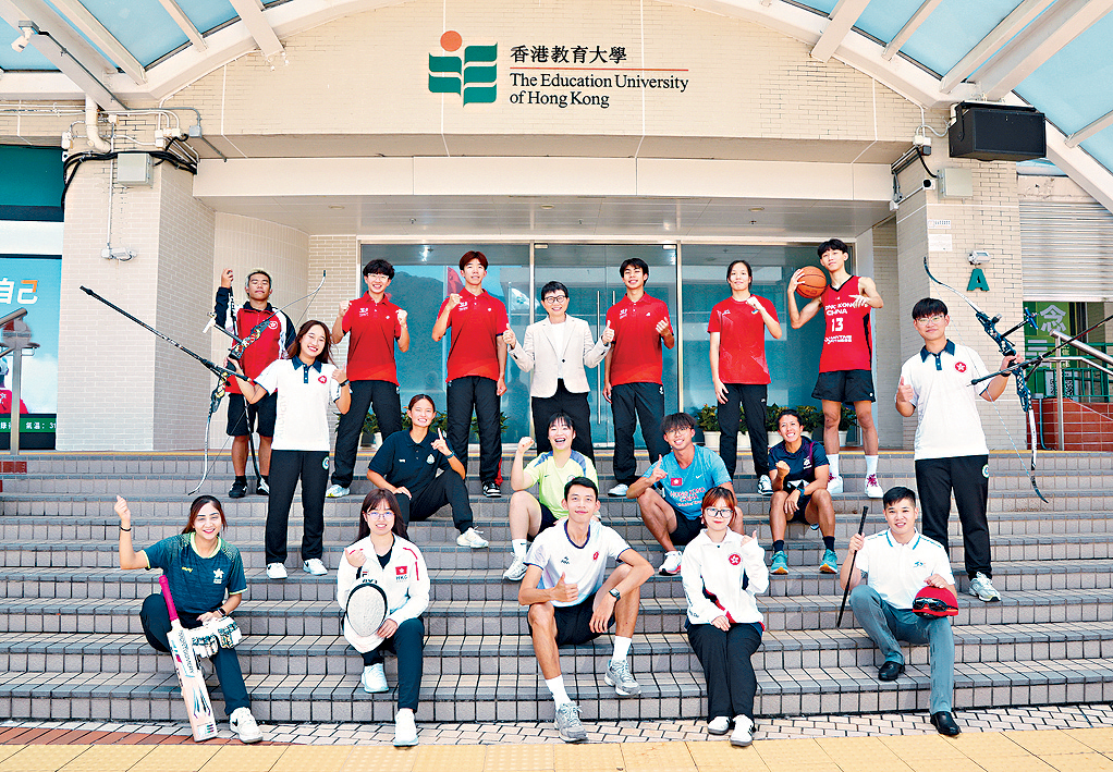 19名精英運動員獲教大錄取，入讀6個不同的本科課程。