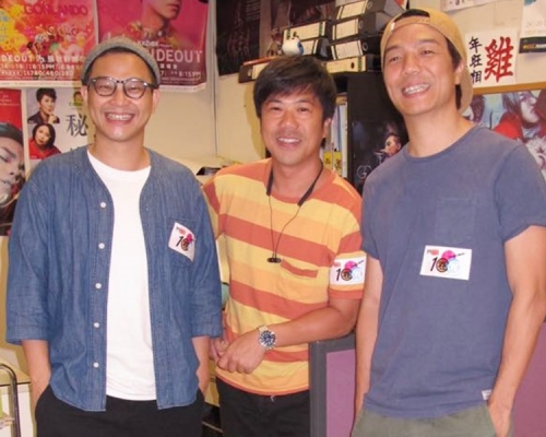 繆浩昌（6號）、黎萬宏（泥鯭）及李兆偉（阿偉）宣傳演唱會及新專輯。