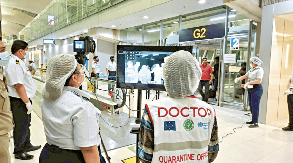 泰國境內果蝠驗出強毒性尼帕病毒  曼谷等3機場實施旅客篩查。資料圖片