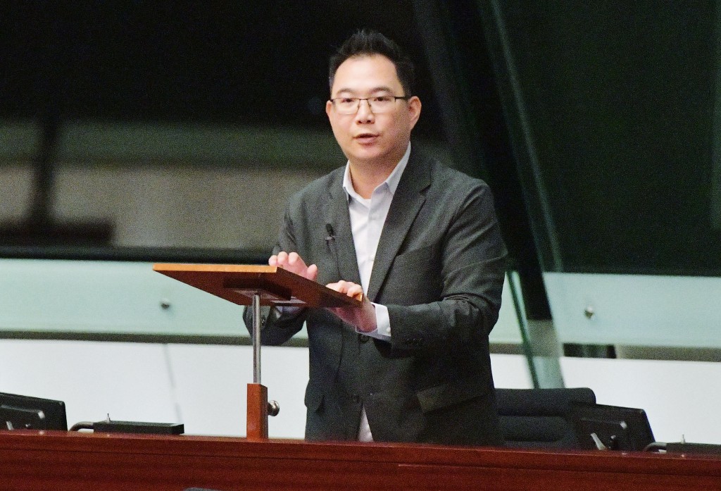 立法会食物安全及环境衞生事务委员会主席杨永杰。