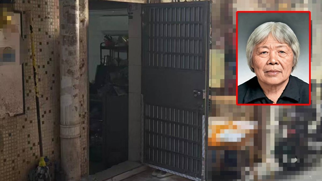 梅姨被捕前租住广州白云区一间约百呎的房间。澎湃新闻