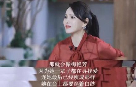 伊能靜受訪時提到梅艷芳,被指不敬故人。
