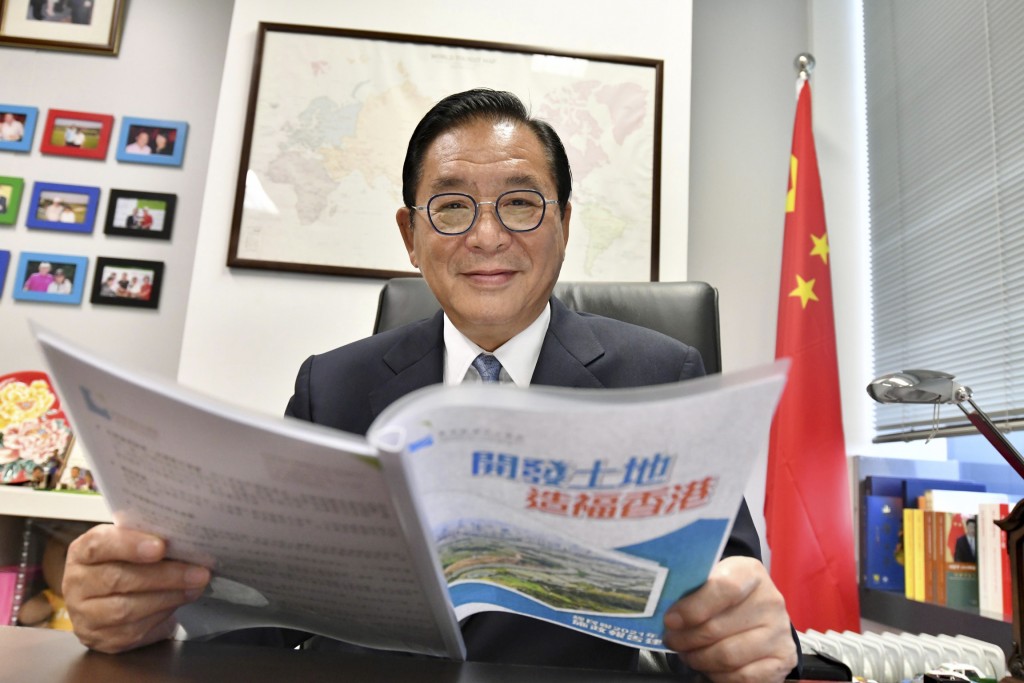 林健鋒任立法會議員已18年頭。資料圖片