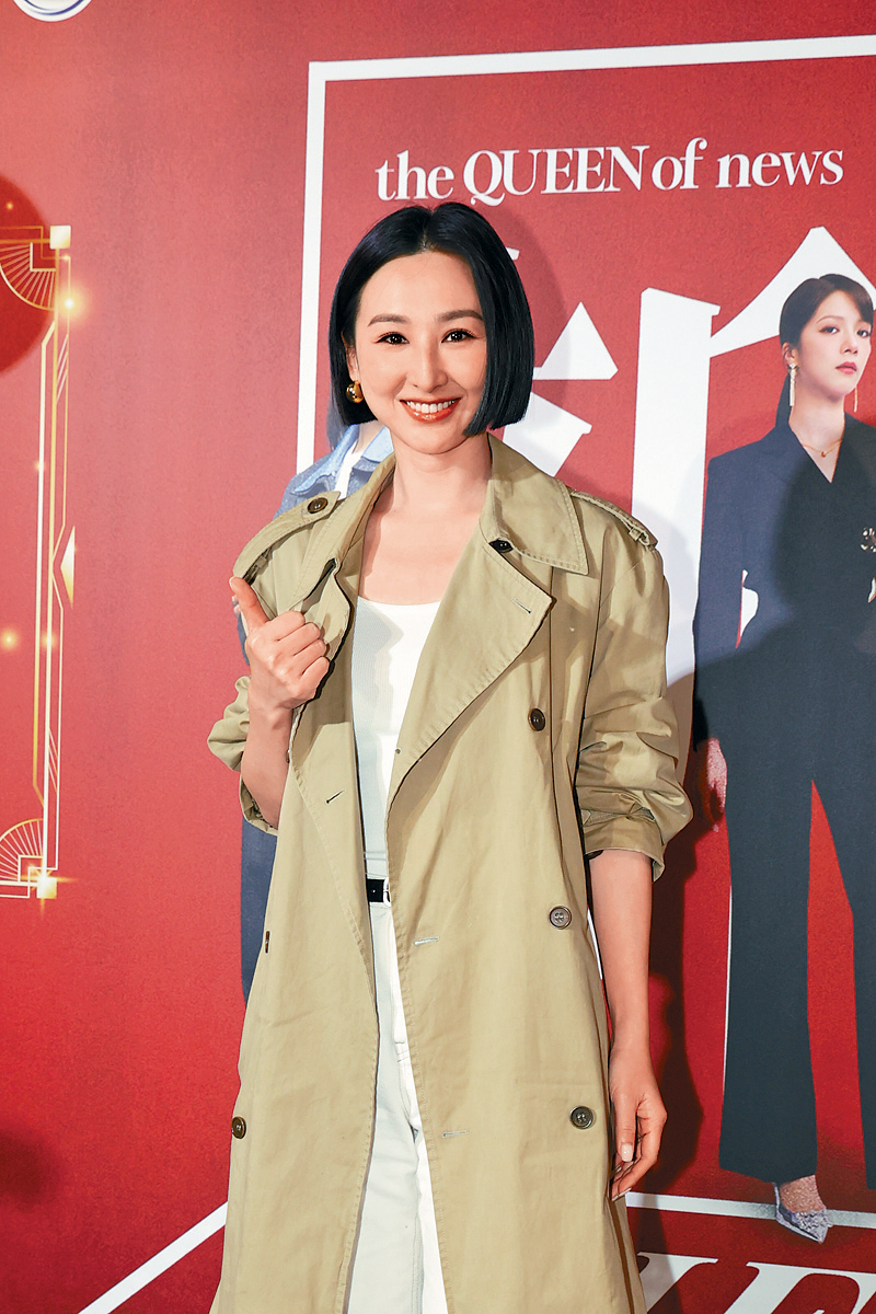 高Ling笑指自己現在連睡覺的時間都無。