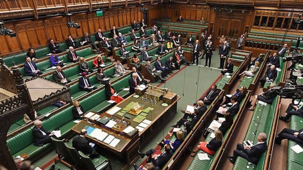 動議要求英國政府加強與台灣的合作交流。資料圖片