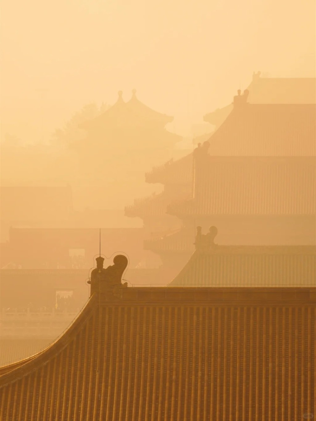 受沙塵暴影響,圓明園的春節燈會暫停。小紅書@HUI 受沙塵暴影響,圓明園的春節燈會暫停。小紅書@HUI