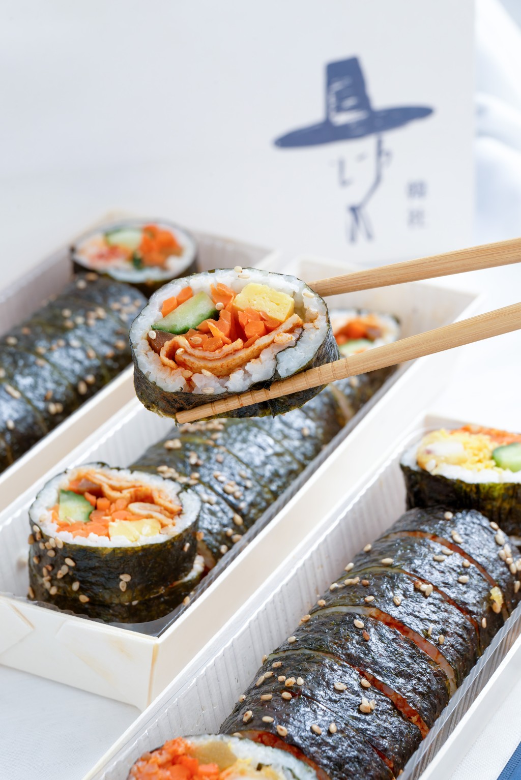 the Han’s韓社主打Gimbap紫菜飯卷、韓式街頭小食與精緻便當。