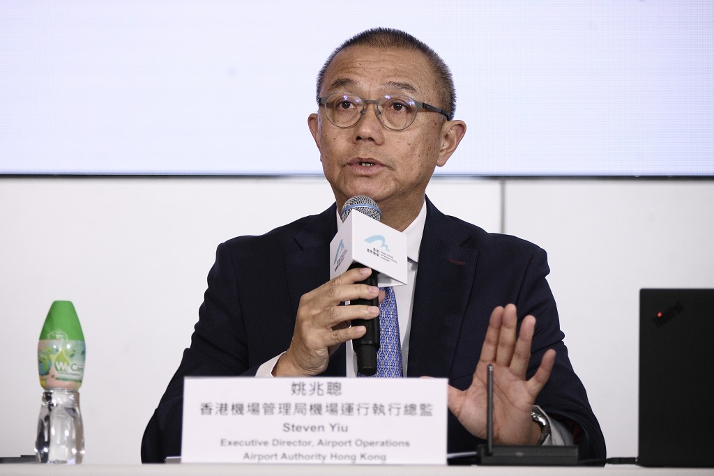 機場運行執行總監姚兆聰。