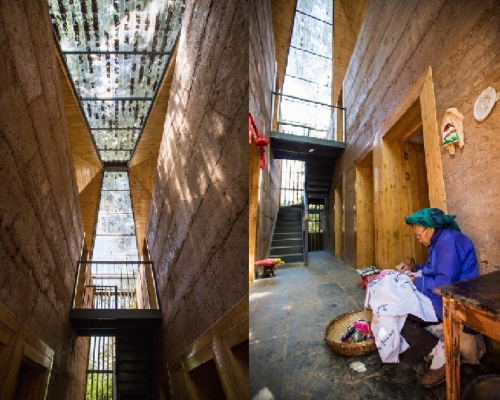 災區原址在重建後已展現全新面貌。