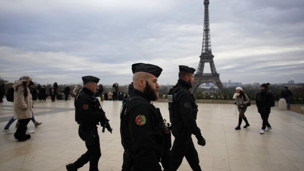 法國要求46盟國增援巴黎奧運保安。美聯社