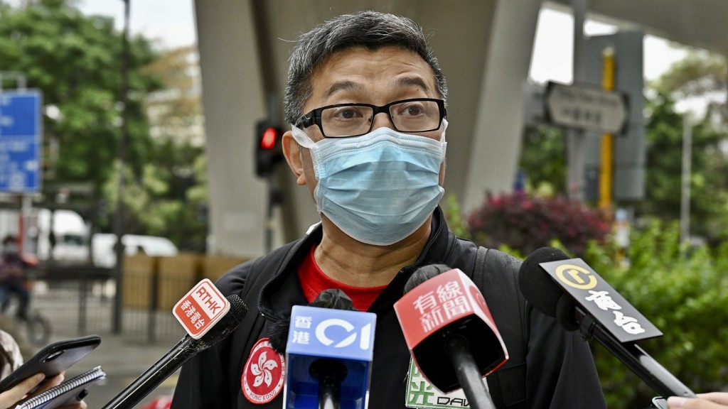 香港社區組織協會幹事吳衞東。資料圖片
