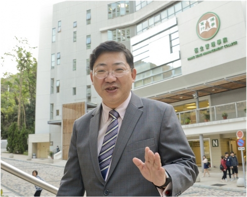何順文指學校獲正名大學後,未來會辦好本科課程。