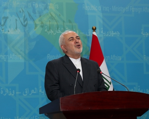 伊朗外長扎里夫（Javad Zarif）。AP圖片