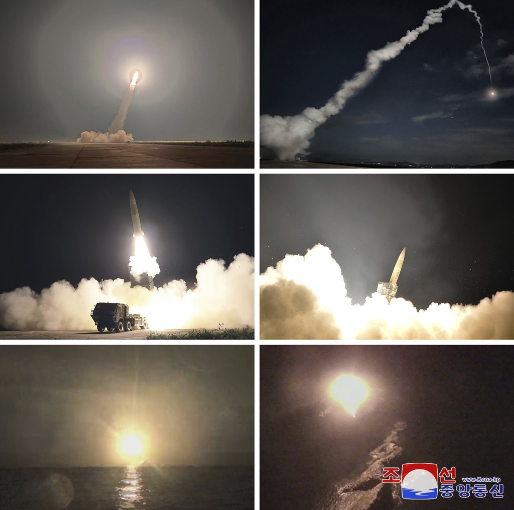 北韩证实发射了2枚战术弹道导弹，反制美韩联合军演。美联社