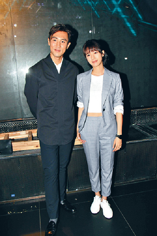 ■譚俊彥和蔡思貝同時拍攝兩部以廉署為題材劇集。