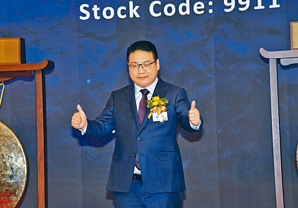 赤子城科技去年在港上。圖為該公司主席兼首席執行官劉春河。