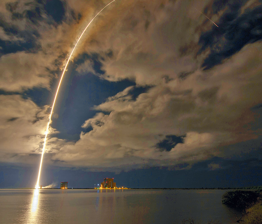 ■載着「露西號」探測器的火箭周六升空。