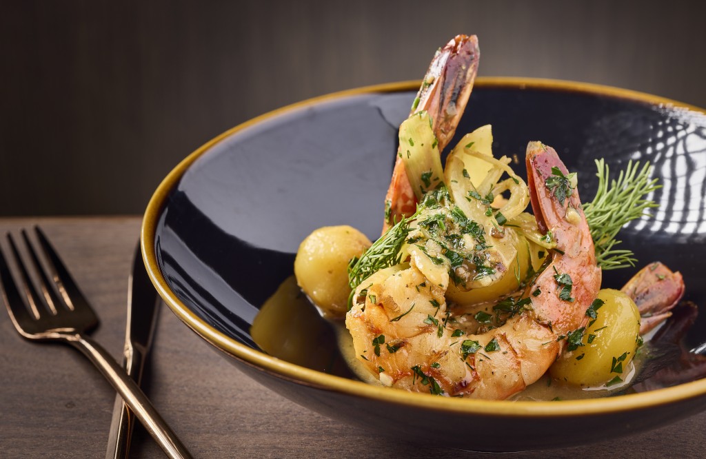 Sautéed Tiger Prawns