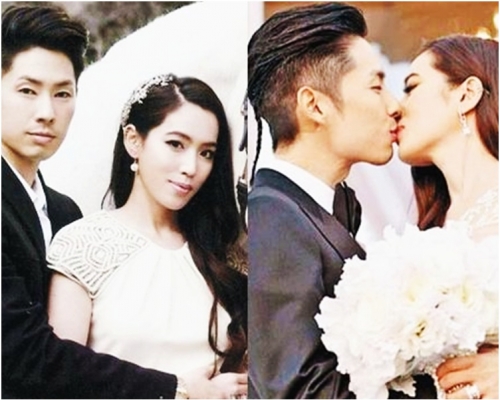 吳建豪當年與石貞善在美國洛杉磯舉行結婚。