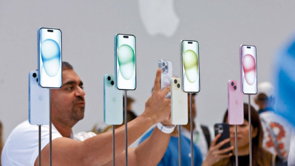 蘋果手機在高階手機市場保持第一。