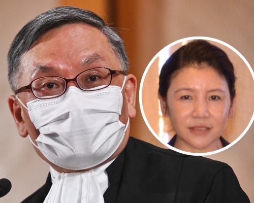 在北京,最高人民法院常務副院長賀榮(小圖)昨日會見香港終審法院首席法官張舉能。資料圖片