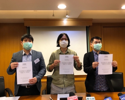 香港民研調查指54%市民支持泛民議員全部離任立法會。
