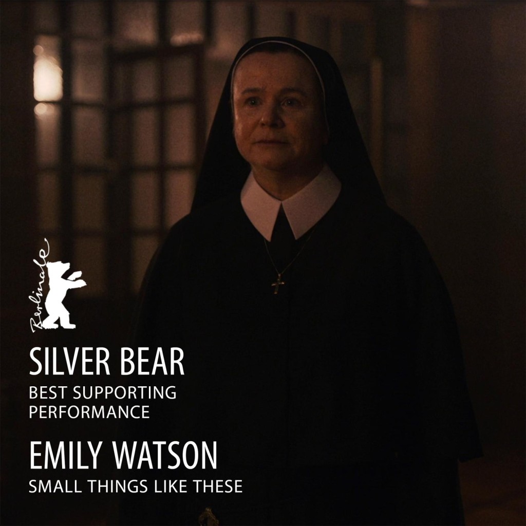 Emily Watson凭《Small Things Like These》夺配角奖。