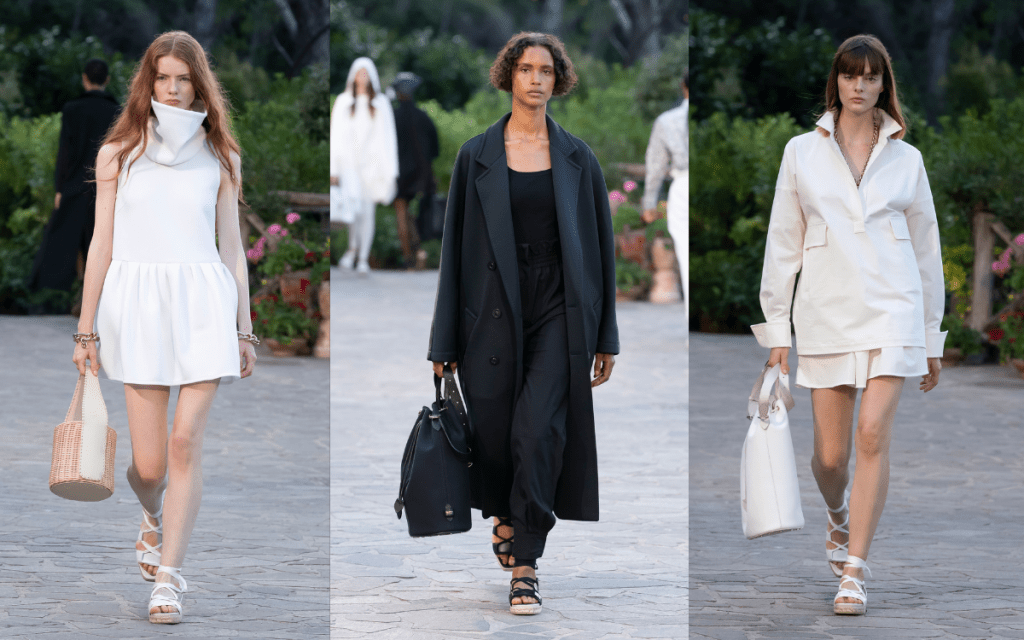 新系列主打奢華休閒的Jet Set風格的衣著造型。