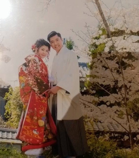 李偉健和太太阿寶,2018年到日本拍婚照。 李偉健和太太阿寶,2018年到日本拍婚照。