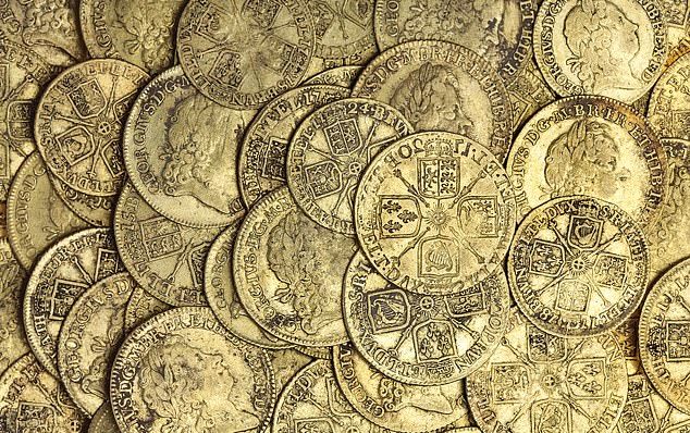 大批18世紀古老金幣被發現，非常罕見。