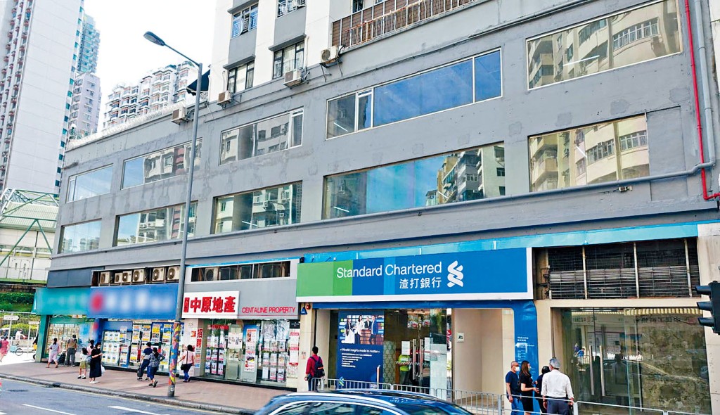 旺角窩打老道61至63號地下入口連1樓及2樓，意向月租約 46萬。