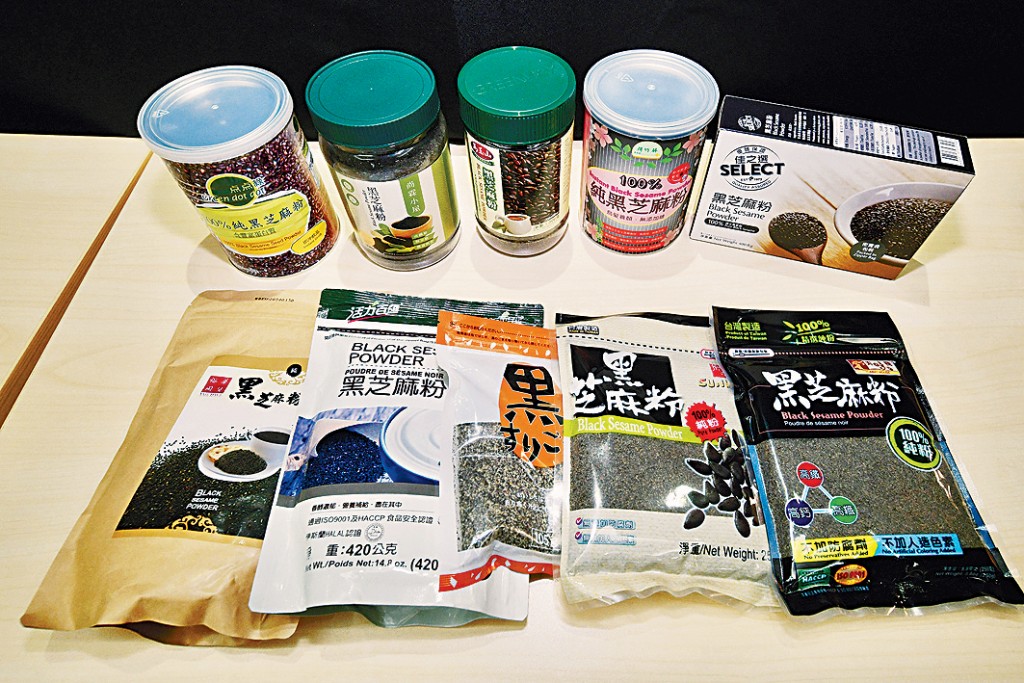 消委會測試多款芝麻產品，數款被驗出塑化劑檢出量超標。