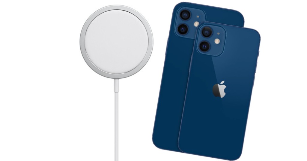 体稹细小的iPhone 12 mini使用Magsafe无线充电会较慢。