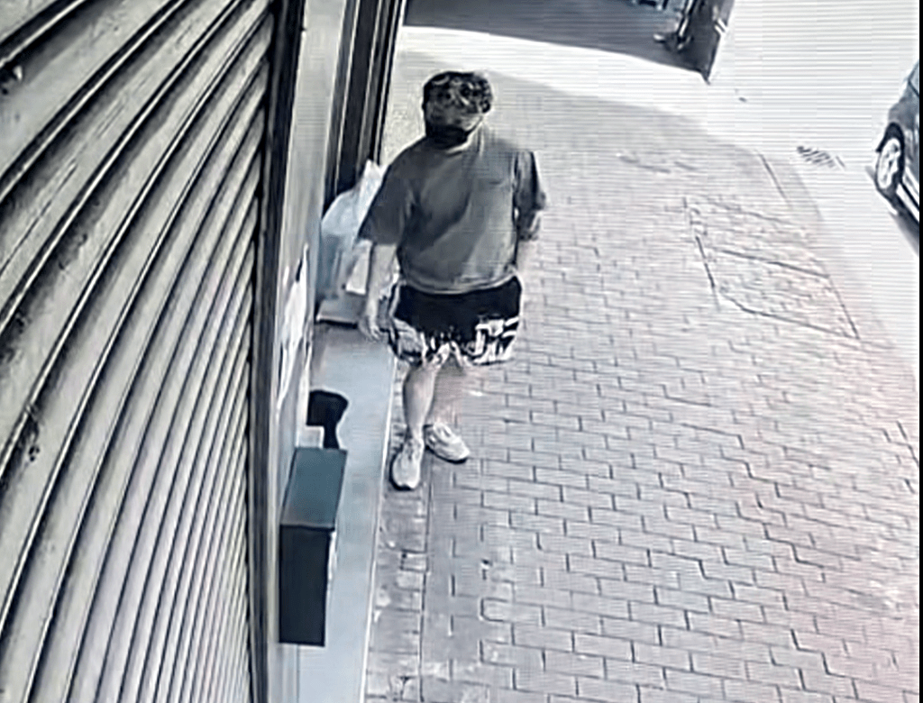 一名司機把貓棄置深水埗毛守絕育中心外。fb：毛守救援 