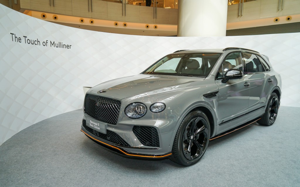 Bentley HK-DCH舉辦The Touch of Mulliner Exhibition:特別版Bentayga S Black Edition展示奢華型格魅力。