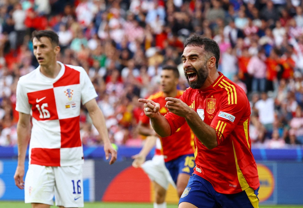 西班牙上場控球率只有47%。Reuters