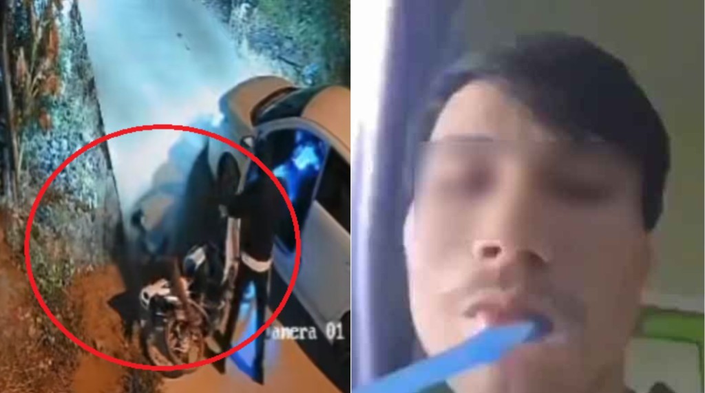 泰國彩票小販被殺，揭發大腿間藏140粒冰毒；槍手遭包圍時竟直播刷牙。Garfield_Lucky@X