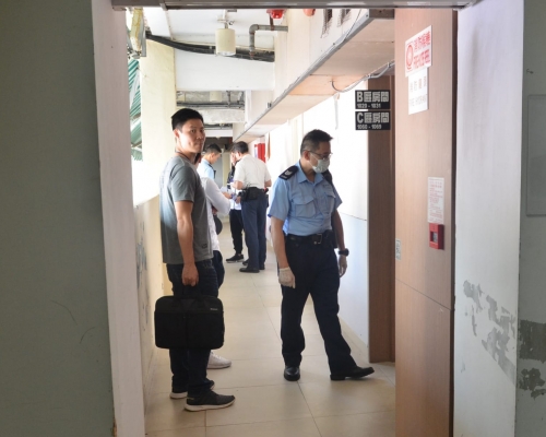 警員到場調查。