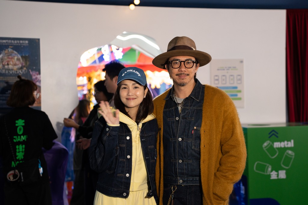 捧場嘉賓有張繼聰與太太謝安琪。 捧場嘉賓有張繼聰與太太謝安琪。