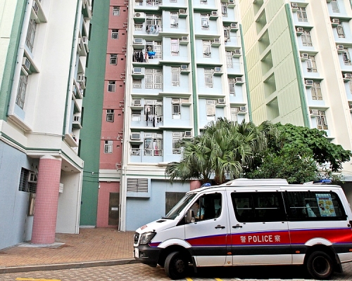 逸東邨一名丈夫涉刑事恐嚇妻子被捕。資料圖片