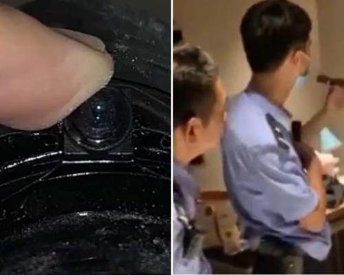廈門如家酒店被揭房間暗藏偷拍鏡頭。 
