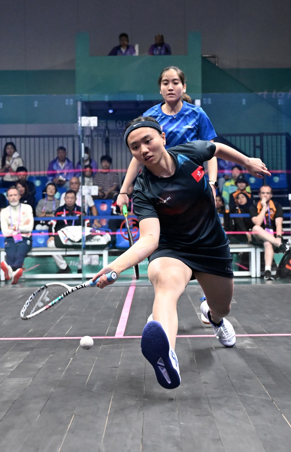 陈善钰今日力争女子壁球单打金牌。