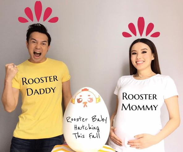 楊洛婷與老公Tim開心公佈造人成功。