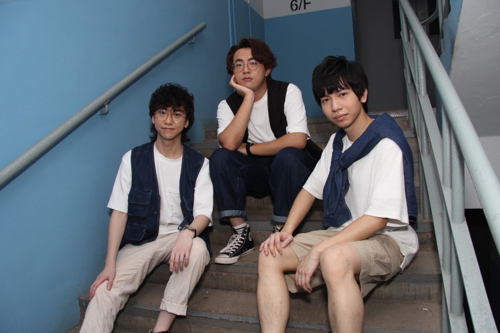 Hey Joe Trio(左起)的Sam、Patten、Joe認為Gary的教導已入血,自然融入他們的創作上去傳承落去。