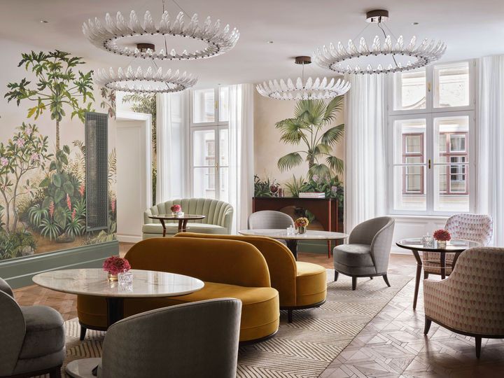 Salon Aurelie瀰漫維也納咖啡廳的氛圍。